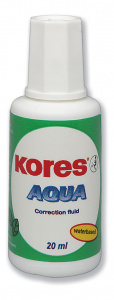 Коректор рідина  на водній основі "AQUA", 20 мл K69101 Kores