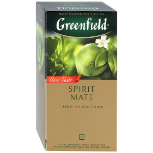 Чай Greenfield Spirit Mate с ароматом лайма и грейпфрута 25шт*1,5г