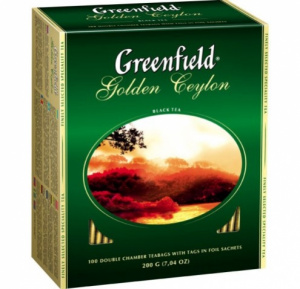 Чай Greenfield Golden Ceylon чорний 100п*2г