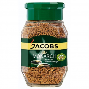 Кава Jacobs Monarch розчинна с/б 190г