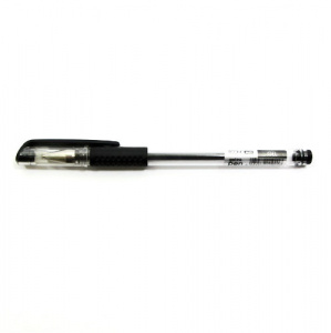 Ручка гелева GEL чорна 0.5мм Е11901-01 Economix