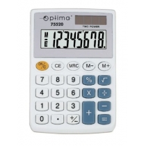 Калькулятор О75520 8розр., OPTIMA 96x60x10мм