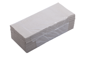 Рушник паперовий V-скл. 160шт макулатурні, сірі 10100101 BUROCLEAN 