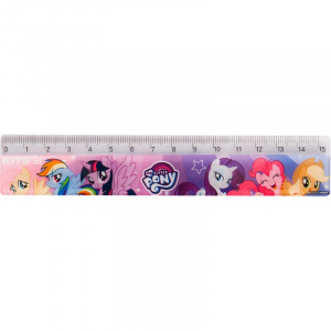 Лінійка пластикова 15 см My Little Pony HK19-090