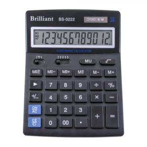 Калькулятор BS-0222 12розр., BRILLIANT 176х140х45мм