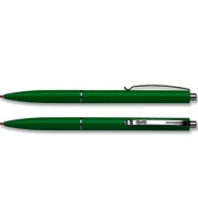 Ручка кулькова автоматична К15 корпус зелений, пише синім S930804 Schneider