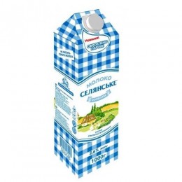 Молоко Селянське 2,5% 950г 