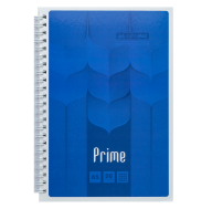 Зошит на пружині PRIME А5, 96 арк, кл., синій, картон.обкл.BM.24551101-02 Buromax