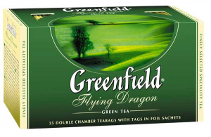 Чай Greenfield Flying Dragon зелений 25п*2г 