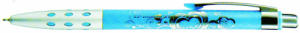 Ручка кулькова автоматична TECHNO синя E10115-98 Economix