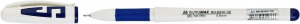 Ручка гелева ВМ.8340-02 синя Buromax