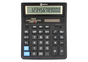 Калькулятор О75575 12розр., OPTIMA 203 x158x30,5мм