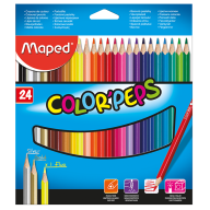 Олівці кольорові COLOR PEPS Classic, 24 кольорів MP.183224 Maped