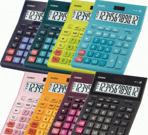 Калькулятор GR-12-W-EP 12розр., CASIO 209х155х34.5мм 