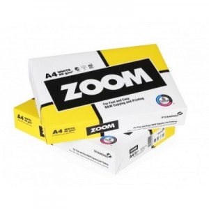 Папір офісний А4 ZOOM 80г/м2 (500арк/пач.)