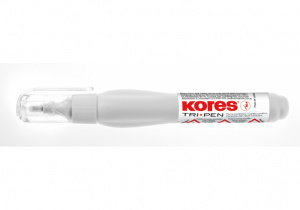 Коректор-ручка Tri Pen, метал. кінчик, 10 г K83350 Kores