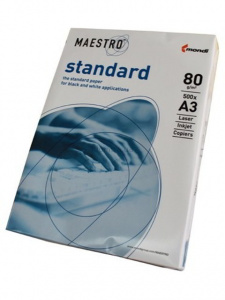 Папір офісний А3 Maestro Standart 80г/м2 (500арк/пач.)