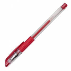 Ручка гелева  червона KL0429-R KLERK