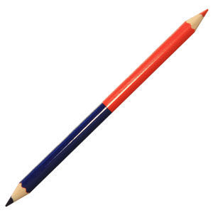 Олівець офісний Blue Star червоно-синій 3423 Koh-I-Nor